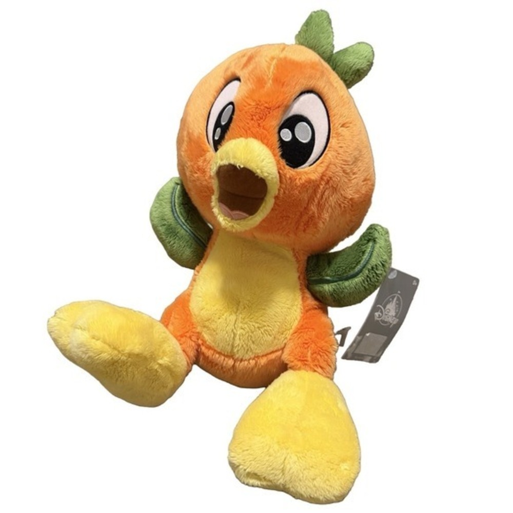 NWT‎ Disney Parks Orange Bird 12 Inch Large Plush Big Foot NWT